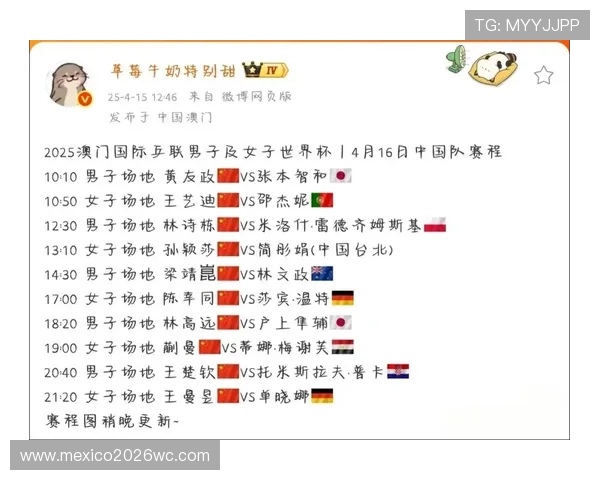 2026世界杯详细赛程表权威发布，详细列出每场比赛的时间、地点和对阵球队