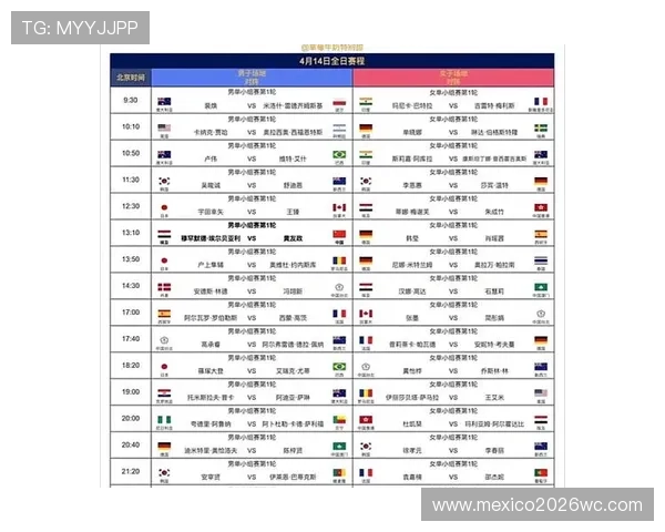 2026年足球世界杯赛程时间表更新，比赛时间、场馆信息及重要赛事安排全掌握