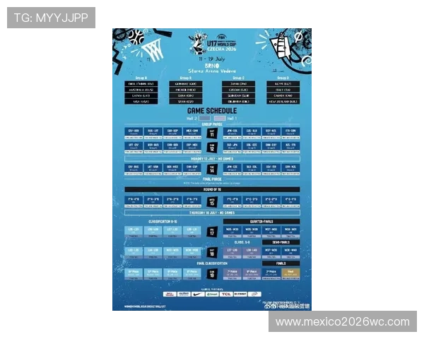 2026年女篮世界杯预选赛详细赛程安排及最新比赛时间表解析